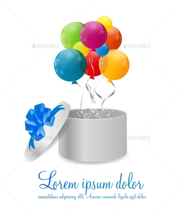 GraphicRiver Color Glossy Balloons Background Vector Illustration 8990872 GraphicRiver Color Glossy Balloons Background Vector Illustration 8990872