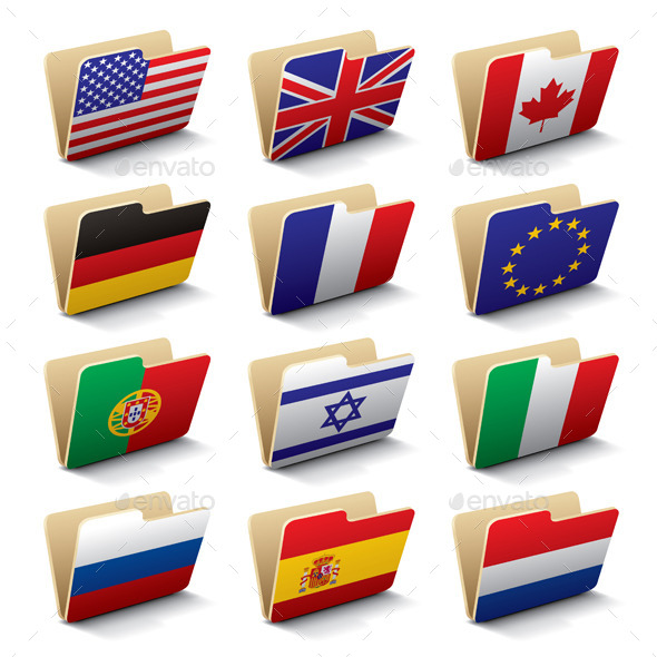 GraphicRiver World Folders 8990901 GraphicRiver World Folders 8990901
