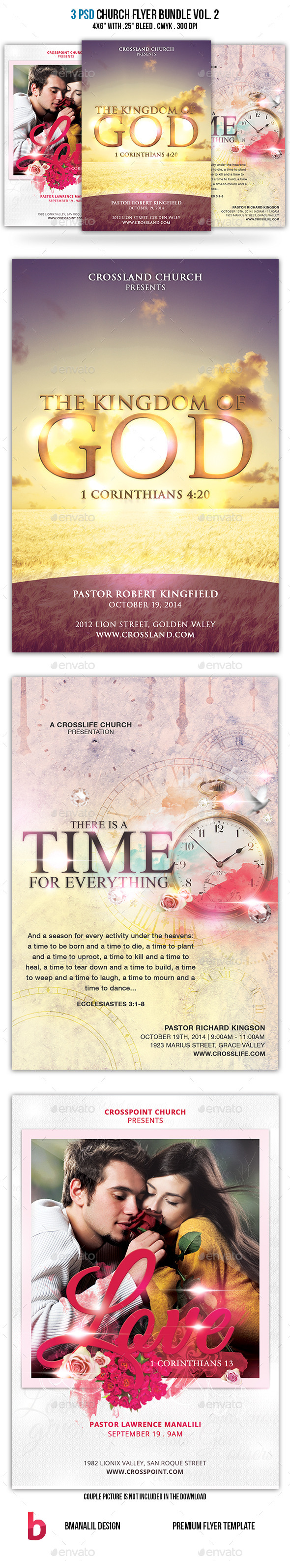 GraphicRiver Church Flyer Bundle Vol 2 8993357 GraphicRiver Church Flyer Bundle Vol 2 8993357