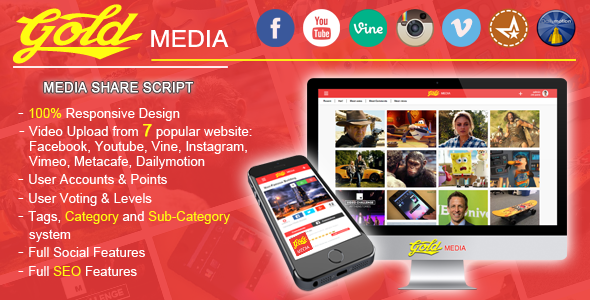 CodeCanyon Gold MEDIA 8962397 CodeCanyon Gold MEDIA 8962397