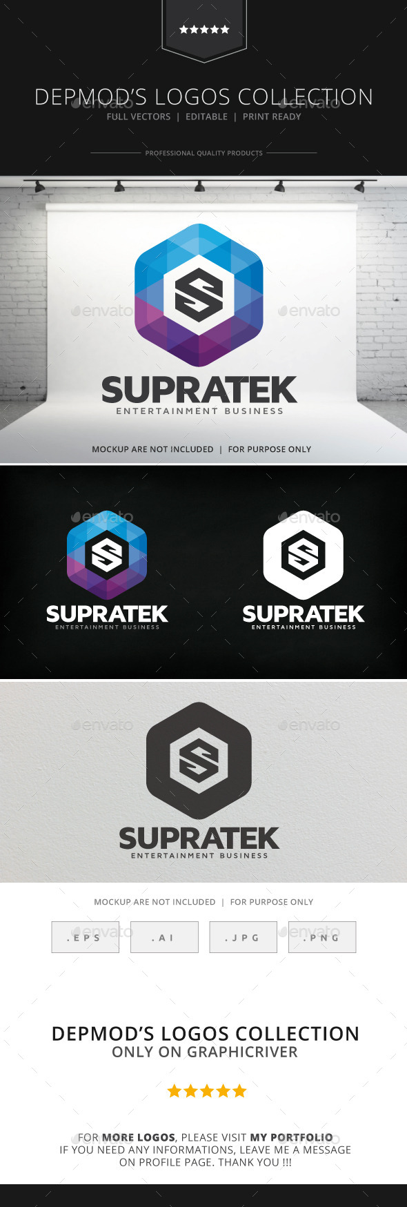GraphicRiver Supratek Logo 8995211 GraphicRiver Supratek Logo 8995211