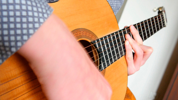 Strumming Playing Acoustic Guitar 3 Strumming Playing Acoustic Guitar 3