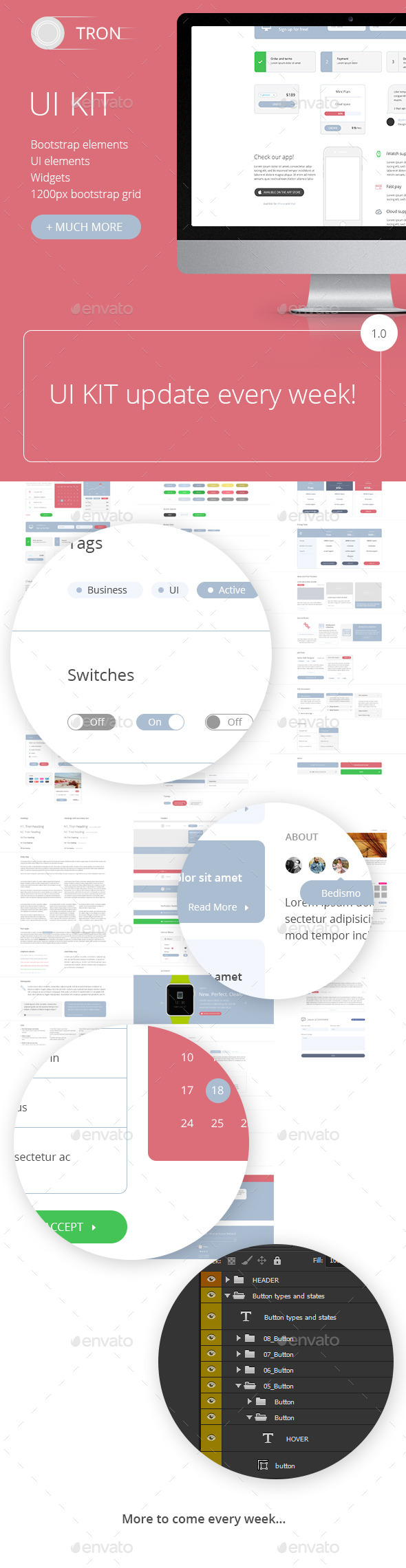 GraphicRiver Tron Ultimate UI Kit 8973830 GraphicRiver Tron Ultimate UI Kit 8973830