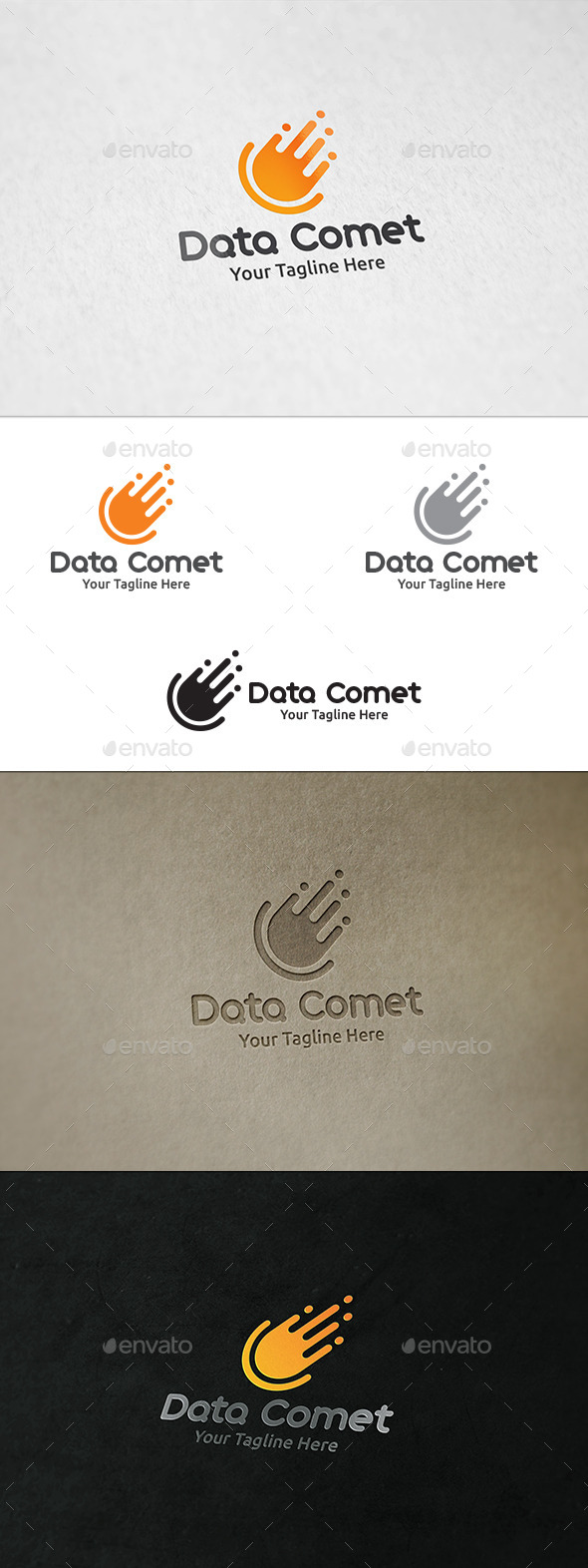 GraphicRiver Data Comet Logo Template 8998671 GraphicRiver Data Comet Logo Template 8998671