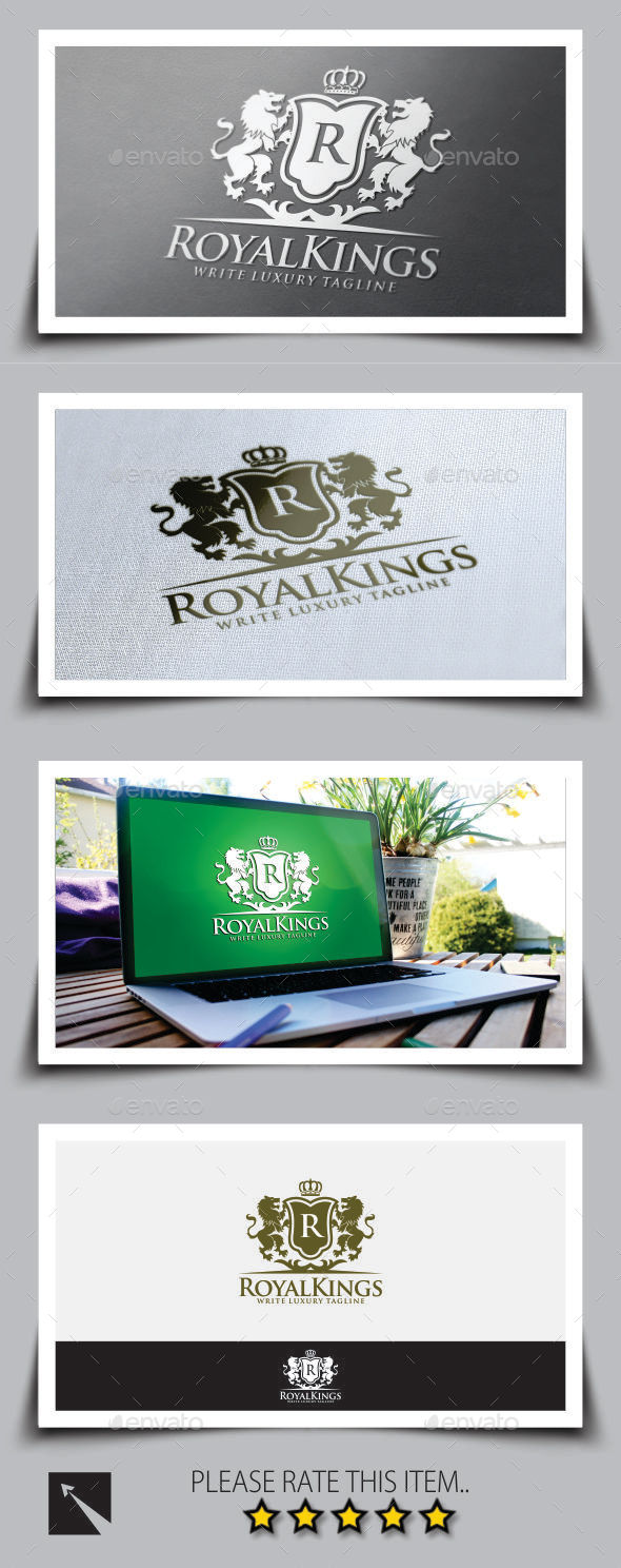 Royal Luxury Logo Template (Crests)