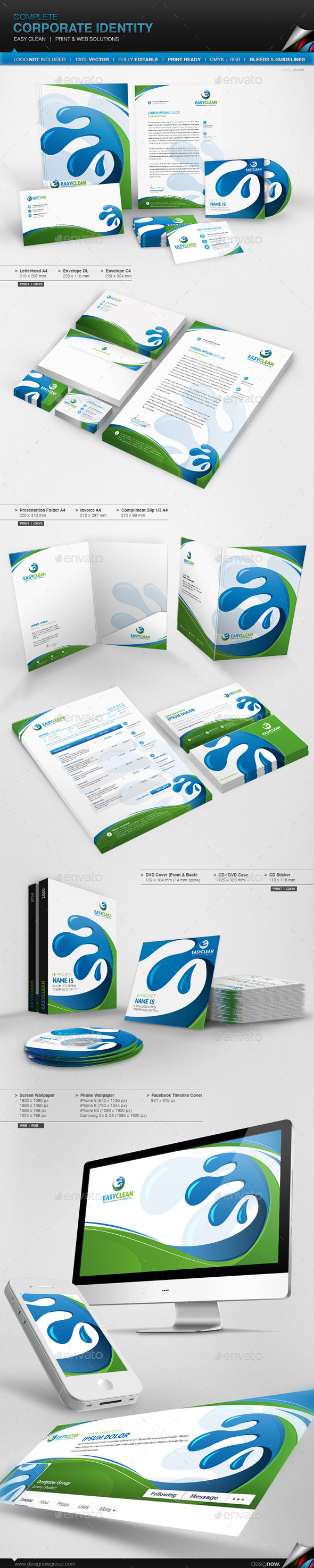 GraphicRiver Corporate Identity Easy Clean 8999483 GraphicRiver Corporate Identity Easy Clean 8999483