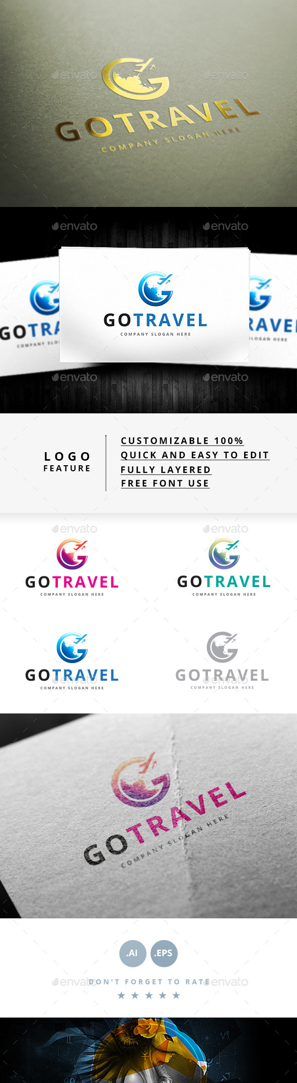 Go Travel V.2 (Logo Templates)