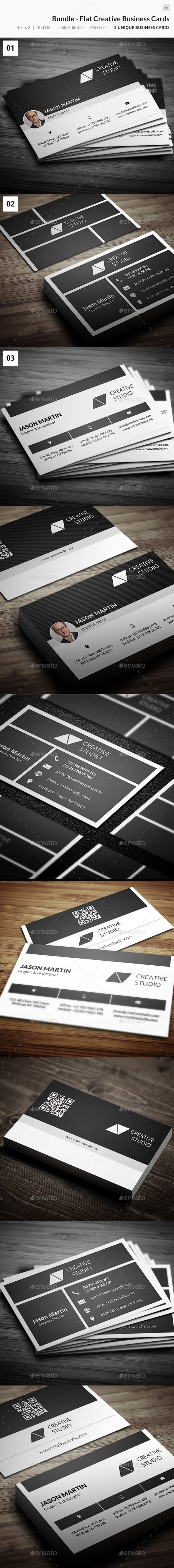 GraphicRiver Bundle Creative Flat Business Cards 39 9001037 GraphicRiver Bundle Creative Flat Business Cards 39 9001037
