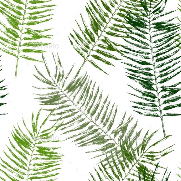 GraphicRiver Tropical Leaves Seamless 9001199 GraphicRiver Tropical Leaves Seamless 9001199