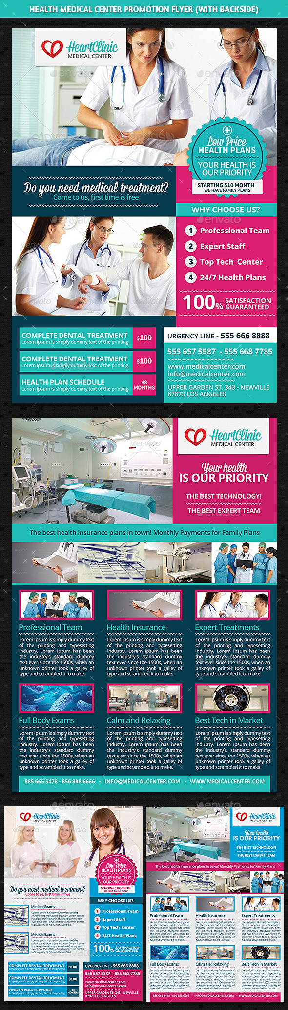 Health Medical Center Promotion Flyer (Corporate)