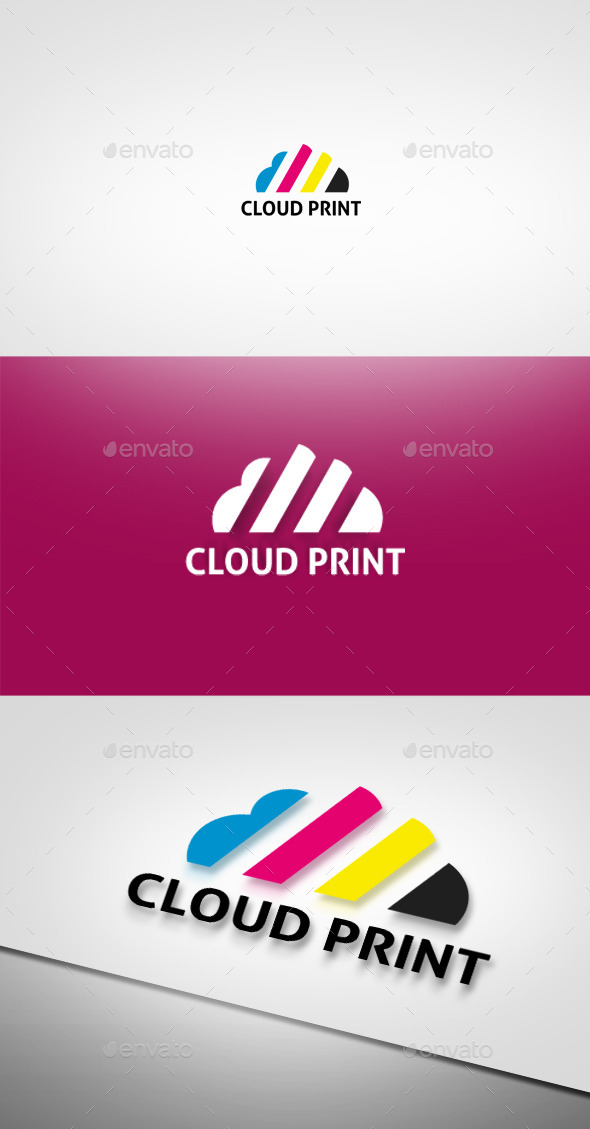 Cloud Print Logo (Objects)