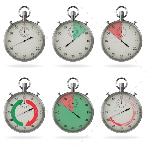 GraphicRiver Stopwatch Set 9002680 GraphicRiver Stopwatch Set 9002680