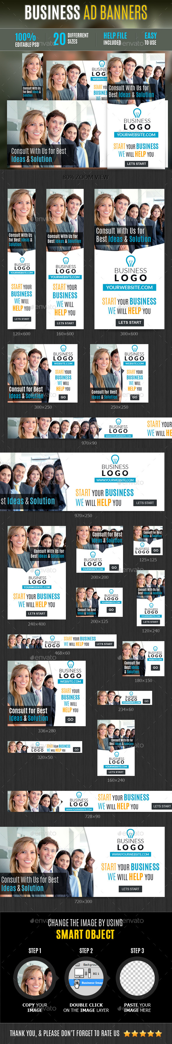 GraphicRiver Business Web Ad Marketing Banners Vol2 9007316 GraphicRiver Business Web Ad Marketing Banners Vol2 9007316