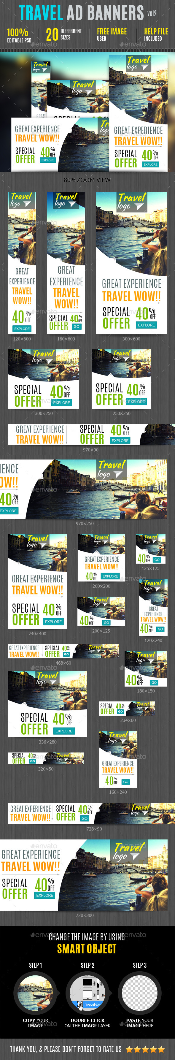GraphicRiver Travel Web Ad Marketing Vol 2 9008690 GraphicRiver Travel Web Ad Marketing Vol 2 9008690