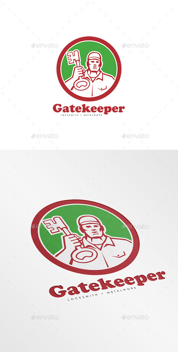 Gatekeeper Locksmiths Logo (Humans)