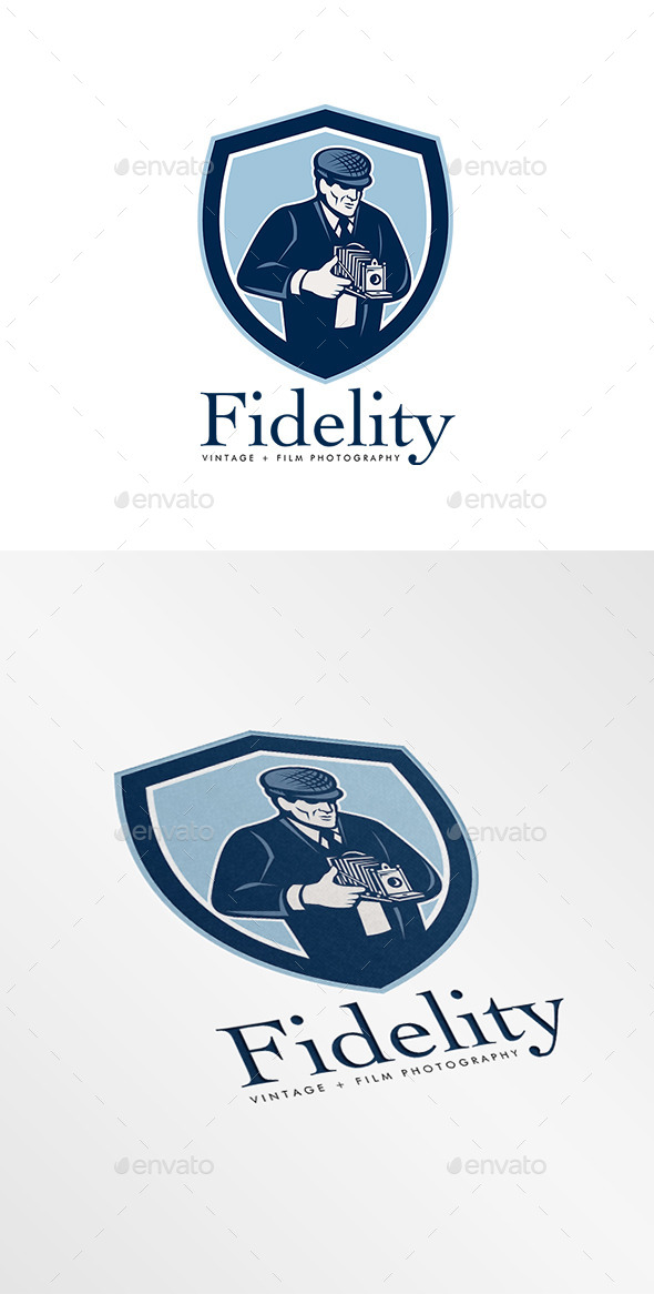 GraphicRiver Fidelity Vintage Film Photography Logo 9009076 GraphicRiver Fidelity Vintage Film Photography Logo 9009076