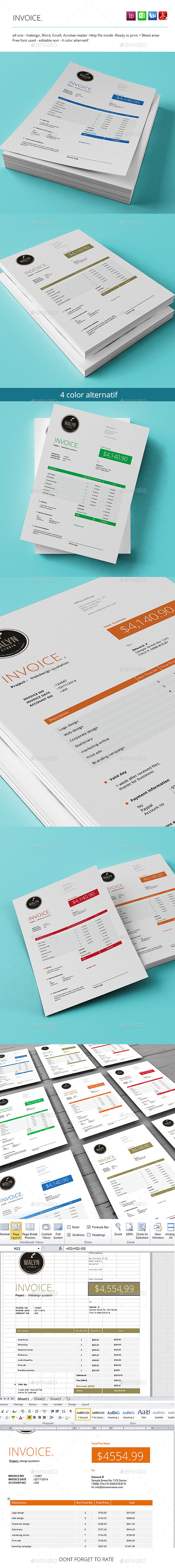 GraphicRiver The Invoice 8988408 GraphicRiver The Invoice 8988408