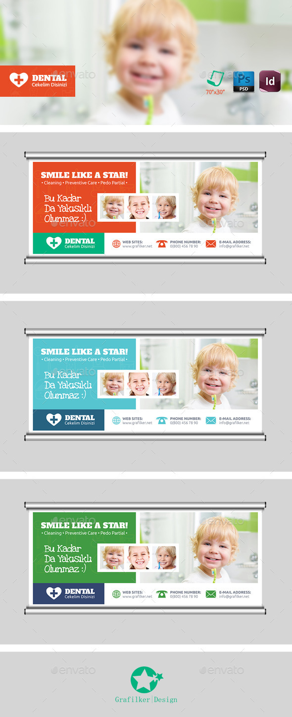 GraphicRiver Dental Billboard Templates 9012610 GraphicRiver Dental Billboard Templates 9012610