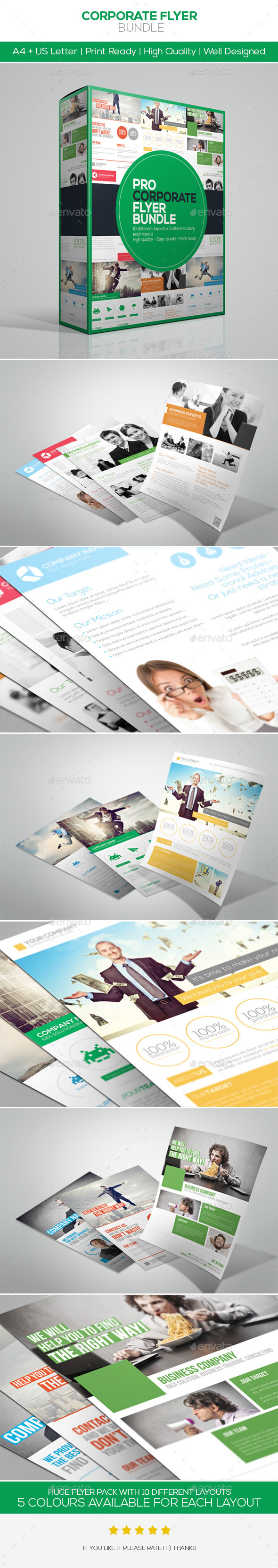 Corporate Flyer Bundle Corporate Flyer Bundle