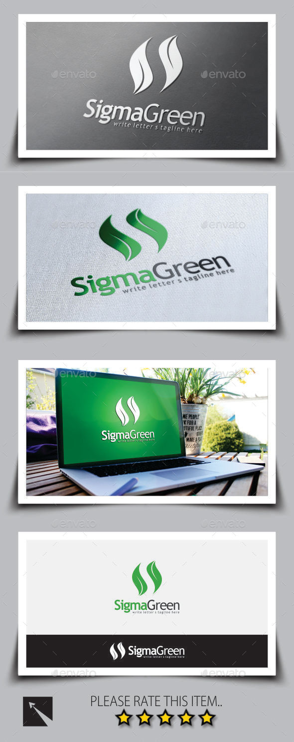 GraphicRiver Green Letter S Logo Template 9013100 GraphicRiver Green Letter S Logo Template 9013100