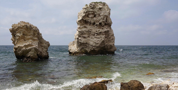 Sea Coast With Stones 17 Sea Coast With Stones 17