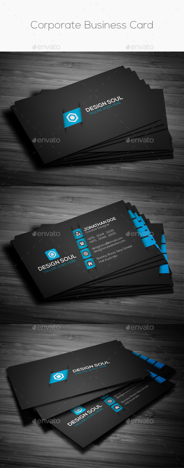 GraphicRiver Corporate Business Card 9014242 GraphicRiver Corporate Business Card 9014242