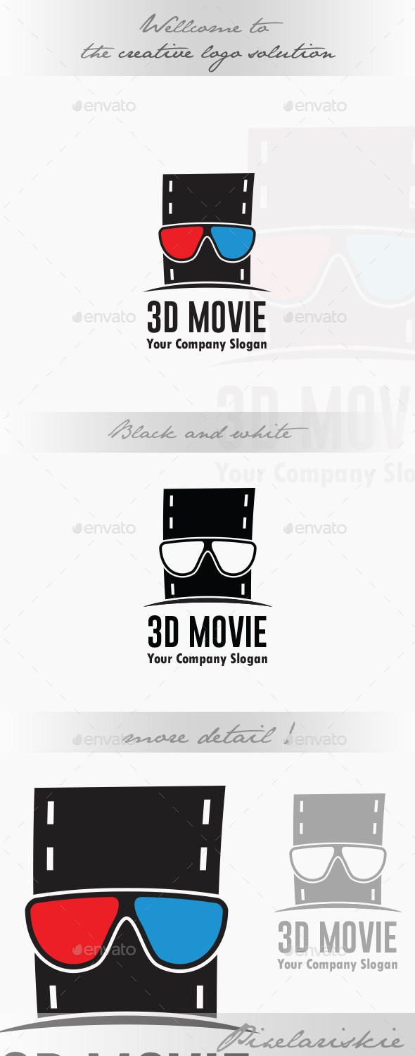 3D Movie Logo (Symbols)