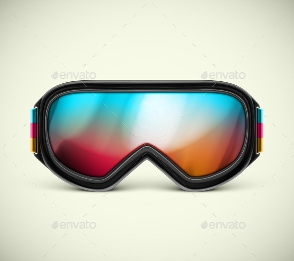 GraphicRiver Ski Goggles 9014417 GraphicRiver Ski Goggles 9014417