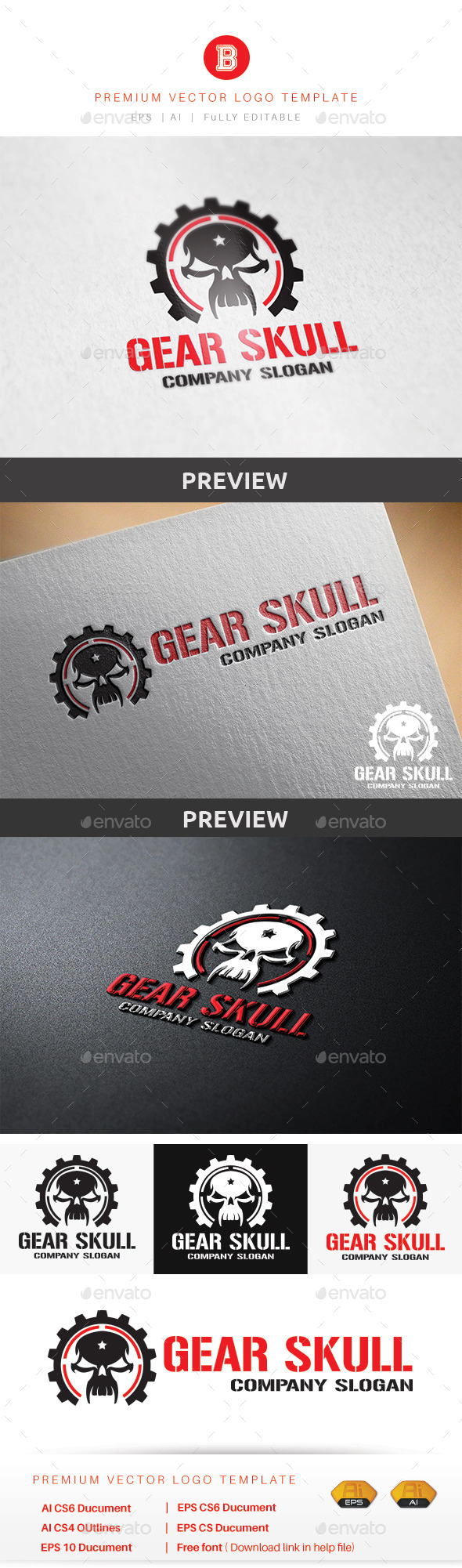 Gear Skull (Humans)