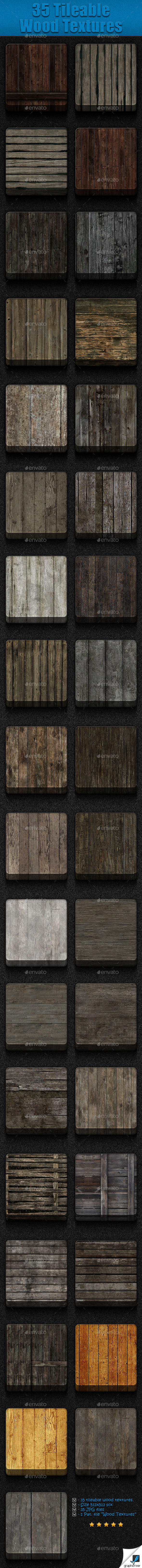 GraphicRiver 35 Tileable Wood Textures 9014696 GraphicRiver 35 Tileable Wood Textures 9014696