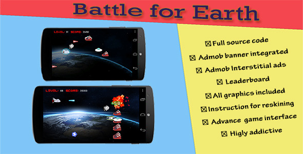 CodeCanyon Battle for Earth 9017023 CodeCanyon Battle for Earth 9017023