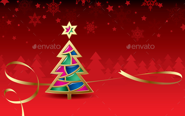 GraphicRiver Christmas & New-Year s Greeting Card 9018174 GraphicRiver Christmas & New-Year s Greeting Card 9018174