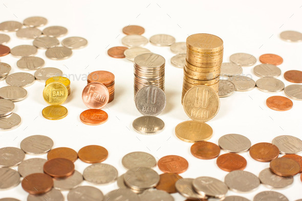 Romanian currency coins (Misc) Photo Download