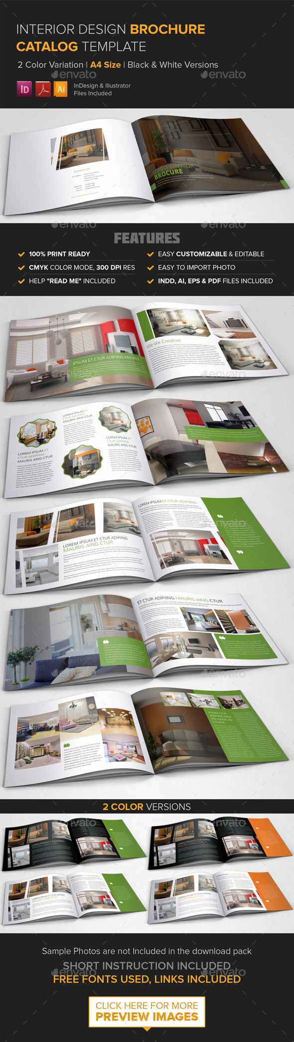 GraphicRiver Interior Design Brochure Catalog Template 9020008 GraphicRiver Interior Design Brochure Catalog Template 9020008