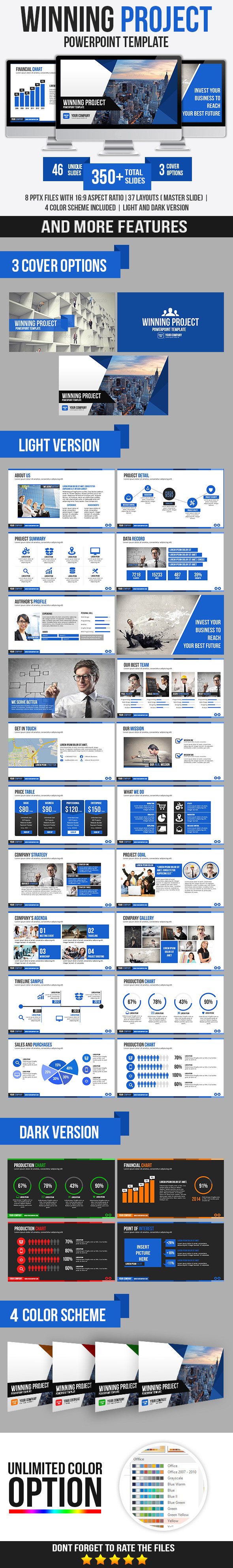 GraphicRiver Winning Project PowerPoint Template 9020010 GraphicRiver Winning Project PowerPoint Template 9020010