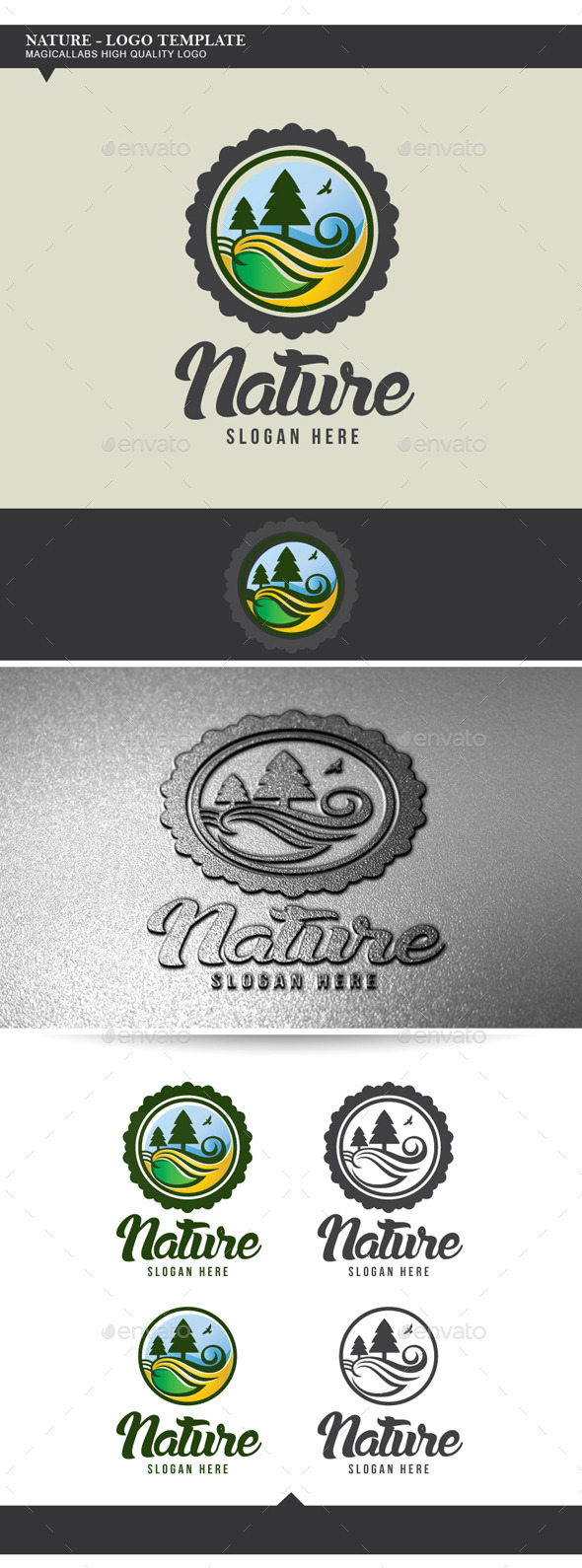 GraphicRiver Nature Logo Template 9003658 GraphicRiver Nature Logo Template 9003658