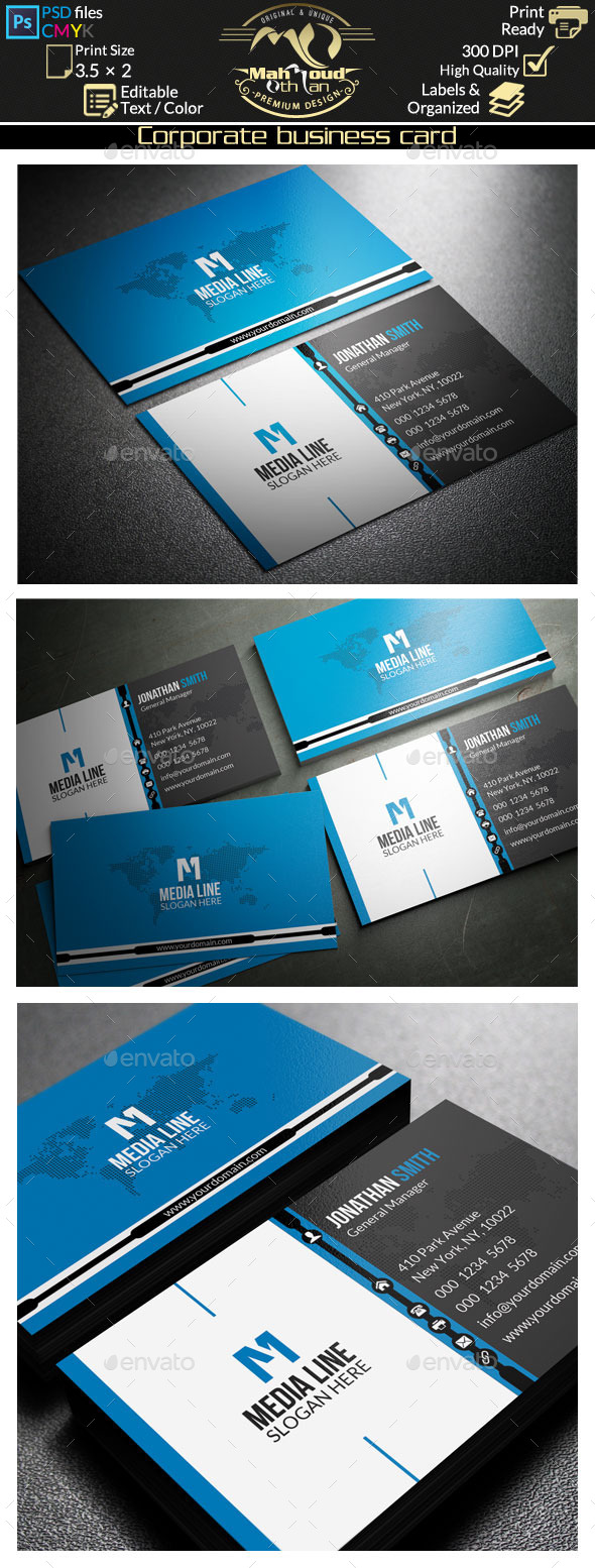 GraphicRiver Corporate Business Card 51 9021457 GraphicRiver Corporate Business Card 51 9021457