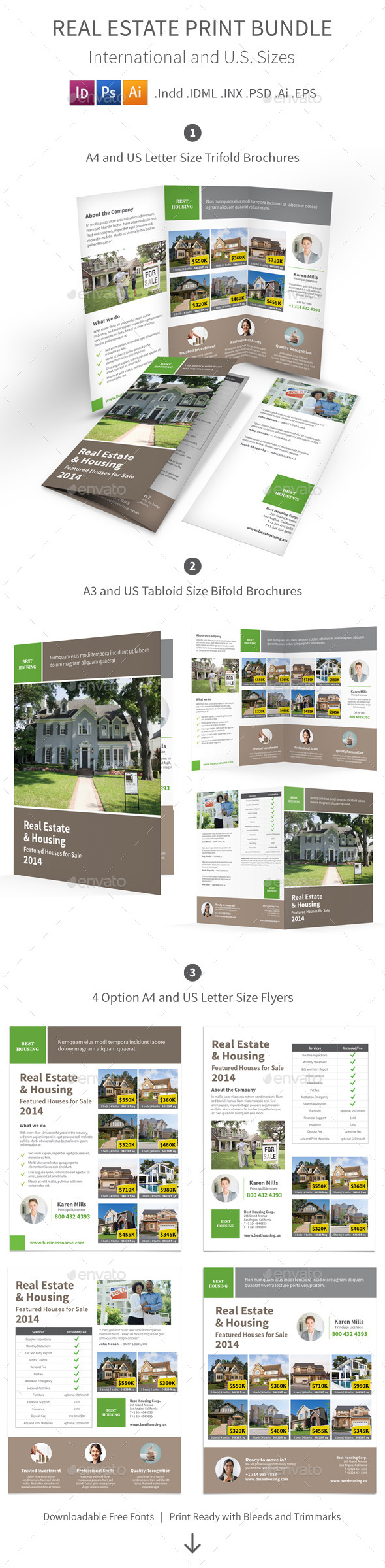 GraphicRiver Real Estate Print Bundle 9021854 GraphicRiver Real Estate Print Bundle 9021854