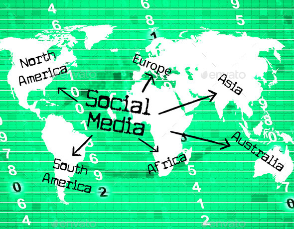 Social Media Indicates World Wide Web And Blogging