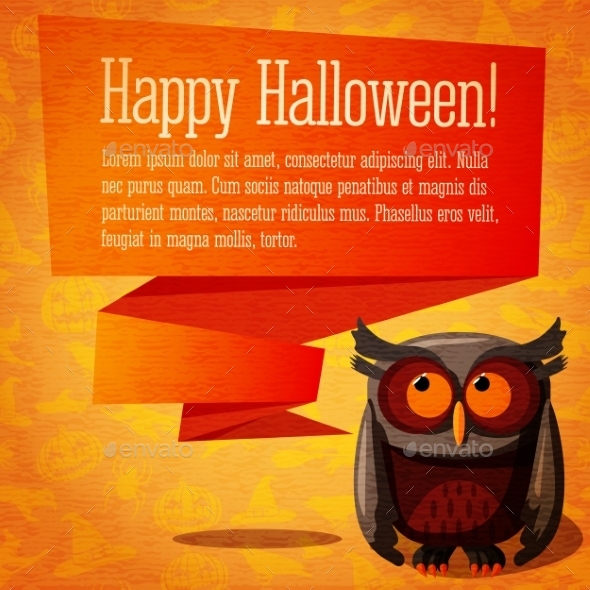 GraphicRiver Happy Halloween Banner or Greeting Card 9022580 GraphicRiver Happy Halloween Banner or Greeting Card 9022580