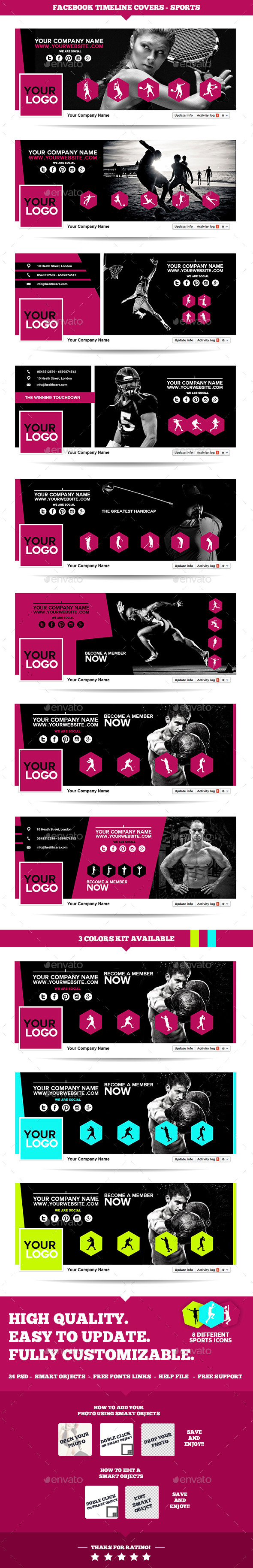 GraphicRiver Facebook TImeline Covers Sports 9022818 GraphicRiver Facebook TImeline Covers Sports 9022818