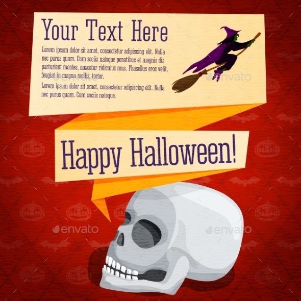 GraphicRiver Happy Halloween Banner or Greeting Card 9023350 GraphicRiver Happy Halloween Banner or Greeting Card 9023350