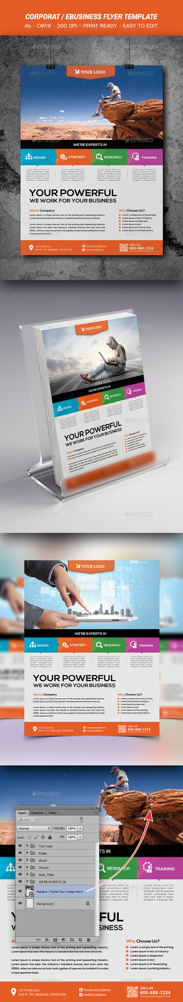 GraphicRiver Business Flyer Template 9023414 GraphicRiver Business Flyer Template 9023414