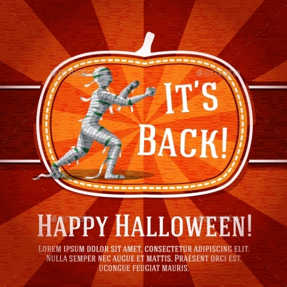 GraphicRiver Halloween Card 9024049 GraphicRiver Halloween Card 9024049