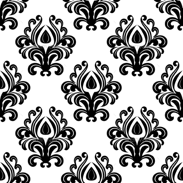 Floral Damask Pattern (Patterns)