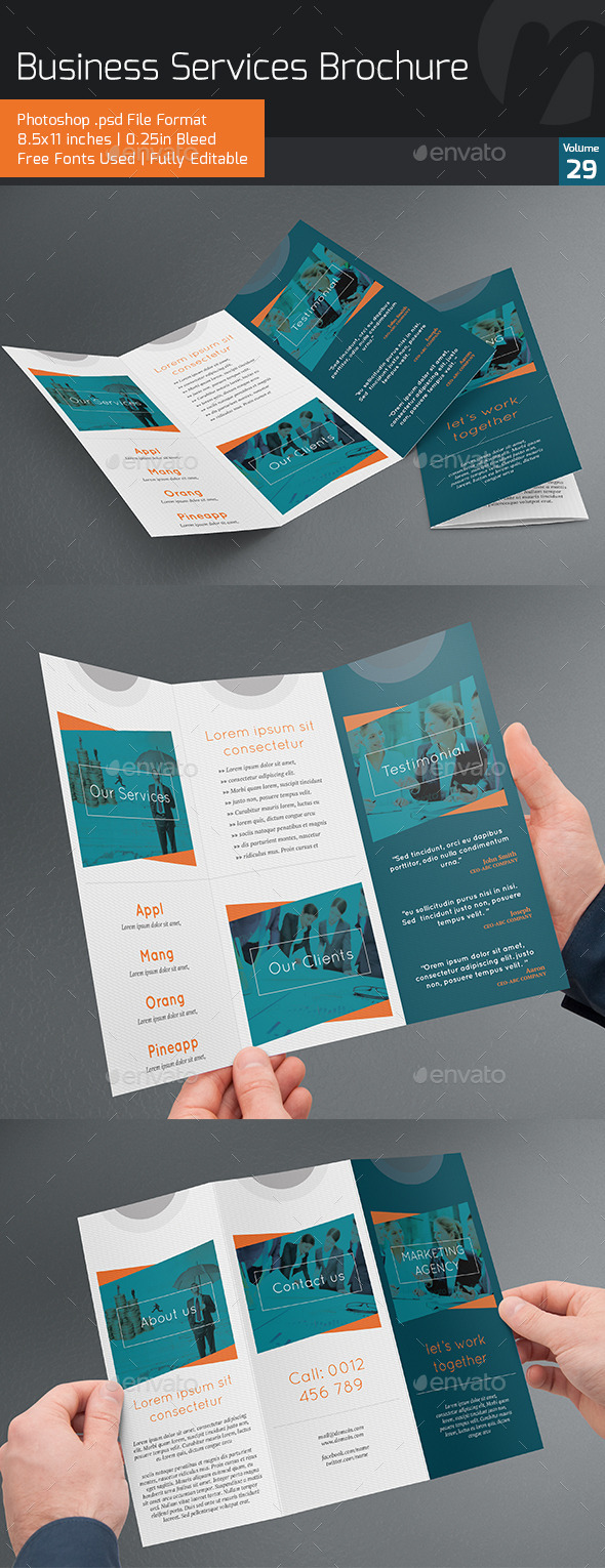 GraphicRiver Business Services Trifold Brochure V29 9027178 GraphicRiver Business Services Trifold Brochure V29 9027178