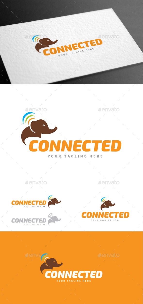 GraphicRiver Connected Logo Template 9027560 GraphicRiver Connected Logo Template 9027560