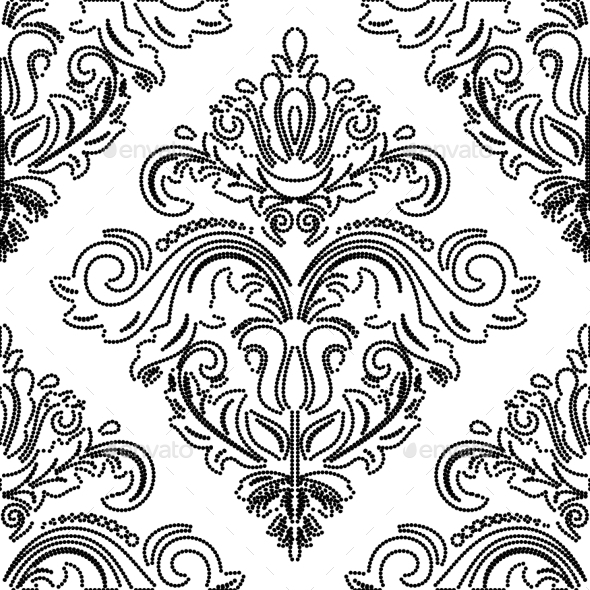 GraphicRiver Damask Seamless Vector Pattern Orient Background 9029231 GraphicRiver Damask Seamless Vector Pattern Orient Background 9029231