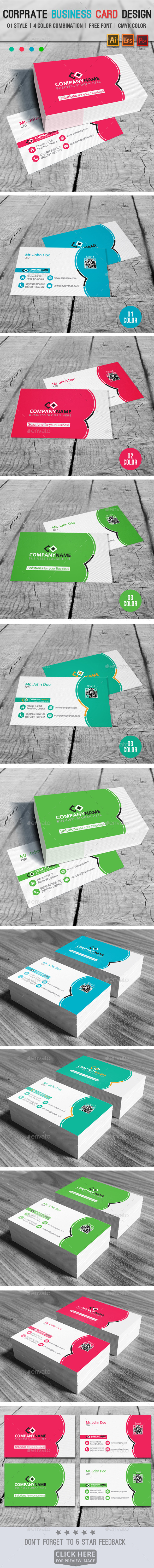 GraphicRiver Corprate Business Card Design V03 9030984 GraphicRiver Corprate Business Card Design V03 9030984