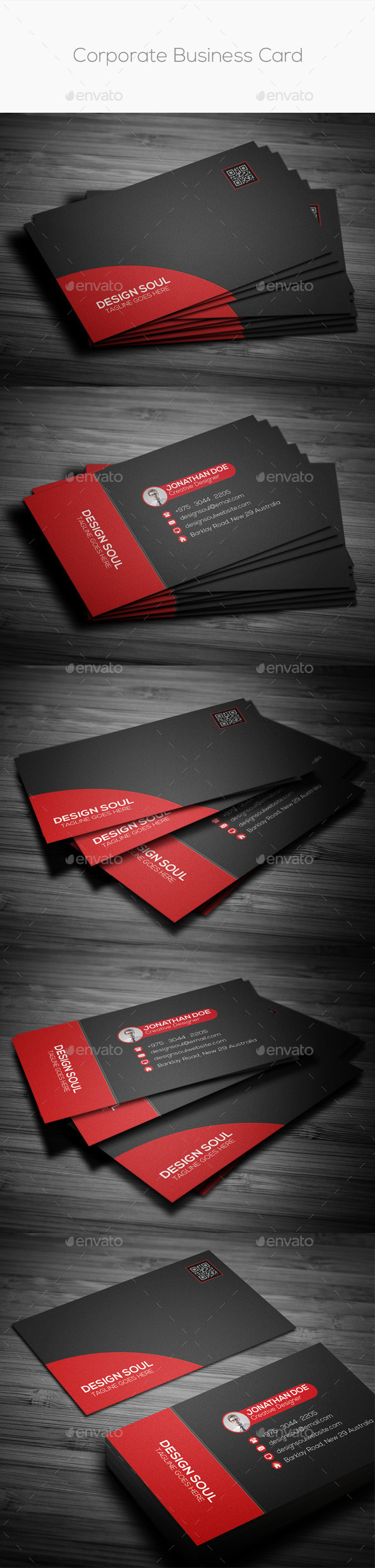 GraphicRiver Corporate Business Card 9031372 GraphicRiver Corporate Business Card 9031372
